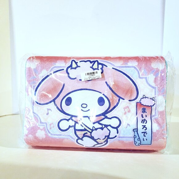 New Sanrio Melody Yokai Parade Memory Foam Pillow 35x24cm Toreba Exclusive Japan - Picture 3 of 4